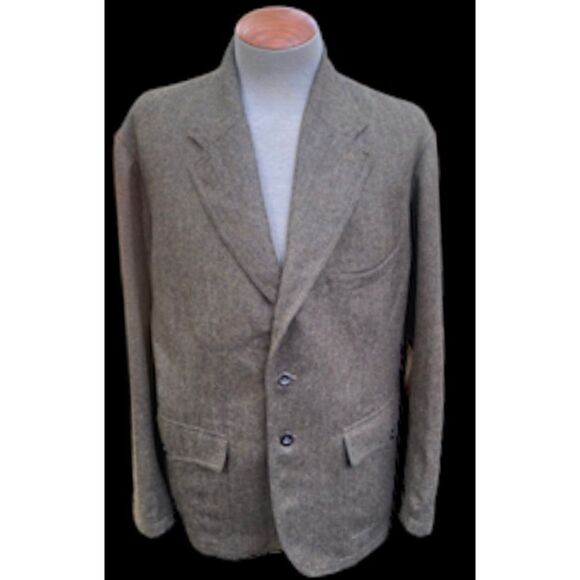 Ralph Lauren Double RL Cotton/Wool Sport Coat XXL 3 Btn Ctr Vent Front Pockets - Picture 2 of 14